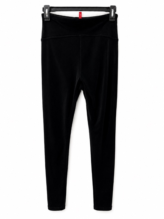SPANX Pants - SPANX Black Velvet High Waist Leggings Size M